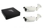 ACESEE NVR + IP kamera szett (AS-N410HB NVR + 2db AVZM40P130 1,3MP kültéri IP bullet kamera)