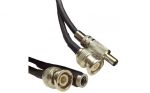 Előre szerelt BNC+ táp kábel 15m Quality CCTV kamera rendszerekhez
