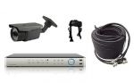 Megfigyelő rendszer szett (ACESEE AS-0490H DVR 4 csatornás rögzítő + 1db AVK40HA 720TVL kültéri bull