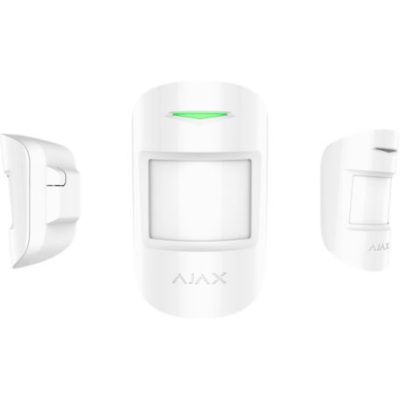 AJAX rádiós mozgás és mikrohullámú mozgásérzékelő fehér - AJAX MotionProtect PLUS PIR-MW WH