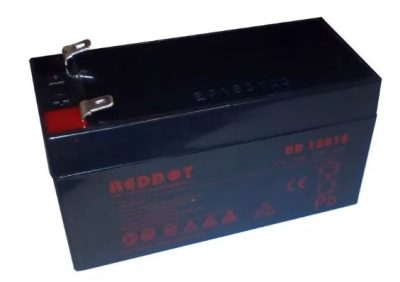 REDDOT 12V 1,2Ah zselés biztonságtechnikai, riasztórendszer akkumulátor, riasztó akku