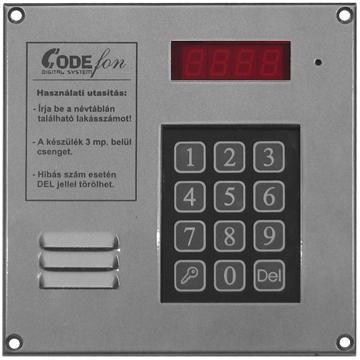 CODEFON EVKT 100 DIGITÁLIS kaputelefon központi egység-en