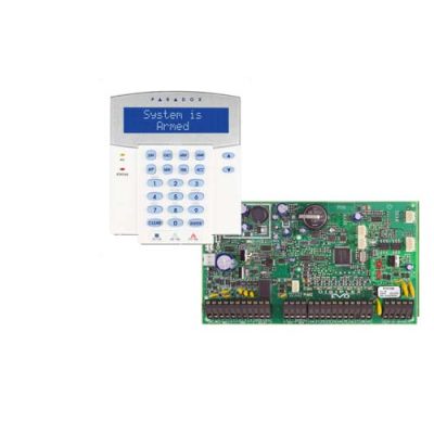 PARADOX EVO192 + K641 riasztó rendszer központ panel és kezelőegység