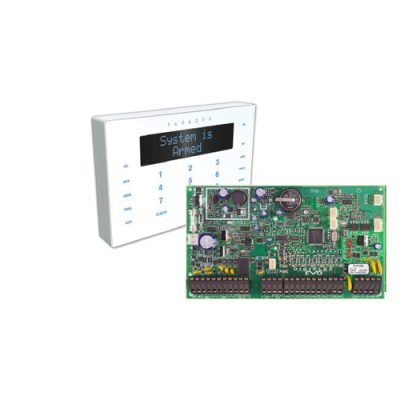 PARADOX EVO192 + K656 riasztó rendszer központ panel és kezelőegység