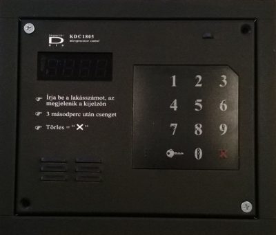 PROEL KDC 1805 kaputelefon klaviatúra PROEL KDC 1803 utódja