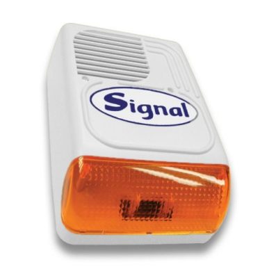 Signal PS-128A-W/A  Kültéri sziréna (hang és fényjelző)  fehér