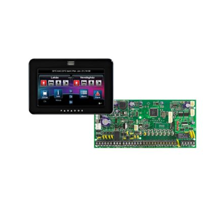 PARADOX SP6000+ TM50 fekete kezelő, riasztó rendszer központ panel