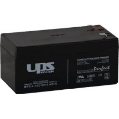 UPS POWER 12V 3,3Ah zselés biztonságtechnikai, riasztórendszer akkumulátor, riasztó akku