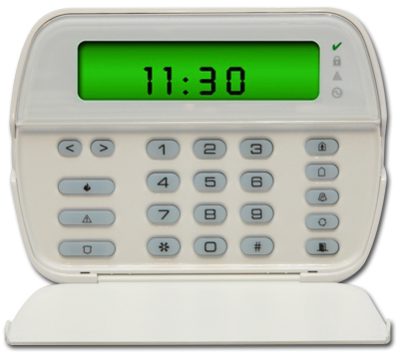 Kifutott - DSC LCD PK5501 ikonos riasztórendszer kezelőegység kezelő