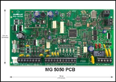 PARADOX MG5050+ MAGELLAN rádiós és vezetékes központ panel