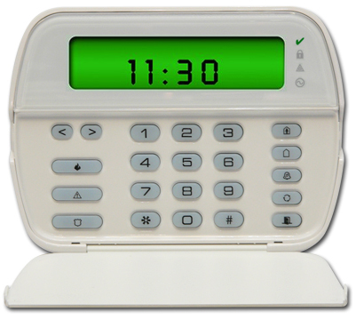 Kifutott - DSC LCD PK5501 ikonos riasztórendszer kezelőegység kezelő