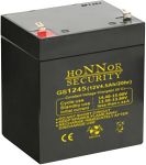 HONNOR akkumulátor 12V/4,5Ah zselés biztonságtechnikai, riasztórendszer akkumulátor, riasztó akku