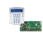 PARADOX SP6000 + K32LX LCD RÁDIÓS szöveges kezelőegység, riasztó rendszer központ panel