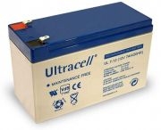 ULTRACELL 12V 7Ah zselés biztonságtechnikai, riasztórendszer akkumulátor, riasztó akku