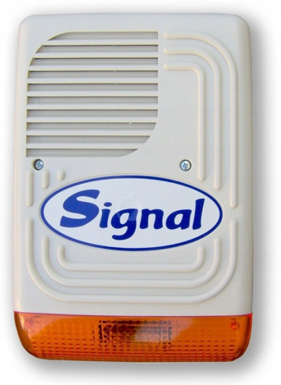 SIGNAL PS-128-1 (PS-128A) KÜLTÉRI HANG-FÉNYJELZŐ, 12V